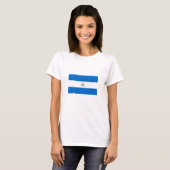 Nicaraguaanse vlag t-shirt (Voorkant volledig)