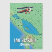 Nicaraguameer, Nicaragua kaart (Voorkant)