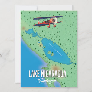 Nicaraguameer, Nicaragua kaart