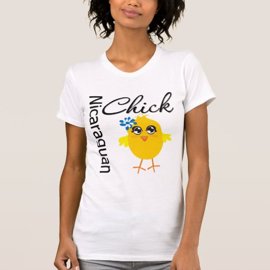 Nicaraguan Chick T-shirt (Voorkant)