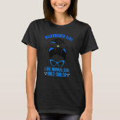 Nicaraguan Girl als normaal meisje, alleen koelera T-shirt (Voorkant)