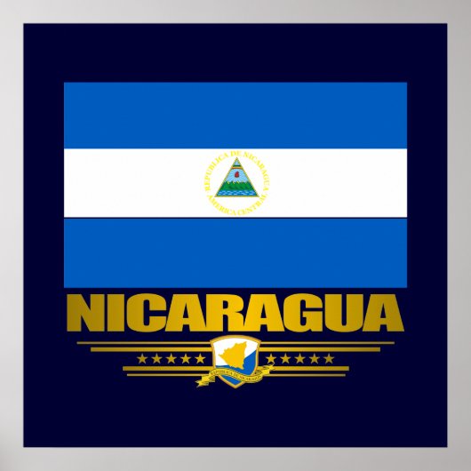 "Nicaraguan Pride" Poster (Voorkant)