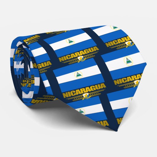 "Nicaraguan Pride" Stropdas (Opgerold)