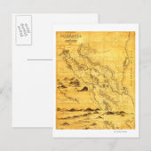 NicaraguaPanoramic MapNicaragua Briefkaart (Voorkant / Achterkant)