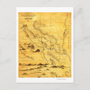 NicaraguaPanoramic MapNicaragua Briefkaart