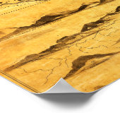 NicaraguaPanoramic MapNicaragua Poster (Hoek)