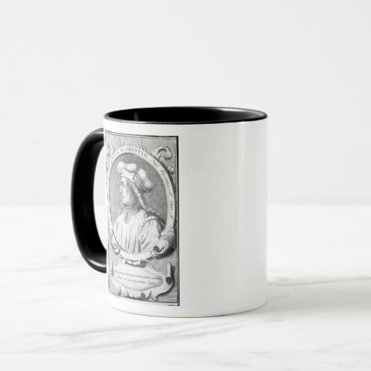 Niccolo Machiavelli, 1724 Mok (Voorkant links)