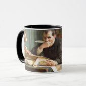 Niccolò Machiavelli in zijn studie van Stephano Us Mok (Voorkant links)