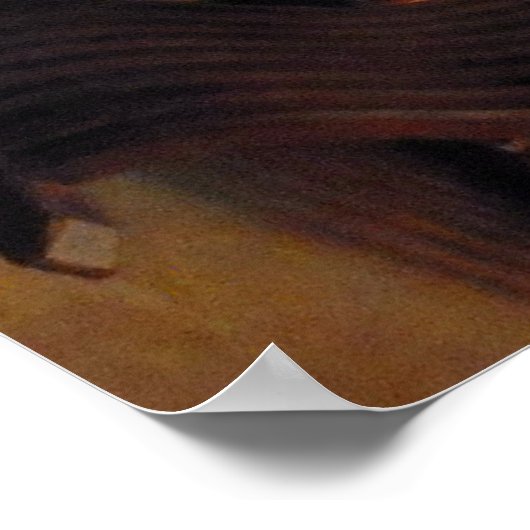 Niccolò Machiavelli in zijn studie van Stephano Us Poster (Hoek)