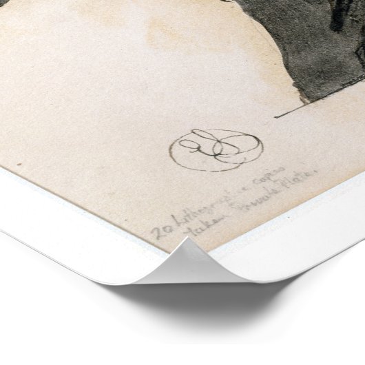 Niccolo Paganini (1782-1840) Het Spelen van het Vi Poster (Hoek)