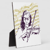 Niccolo_Paganini Fotoplaat (Zijkant)