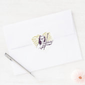 Niccolo Paganini Hart Sticker (Envelop)