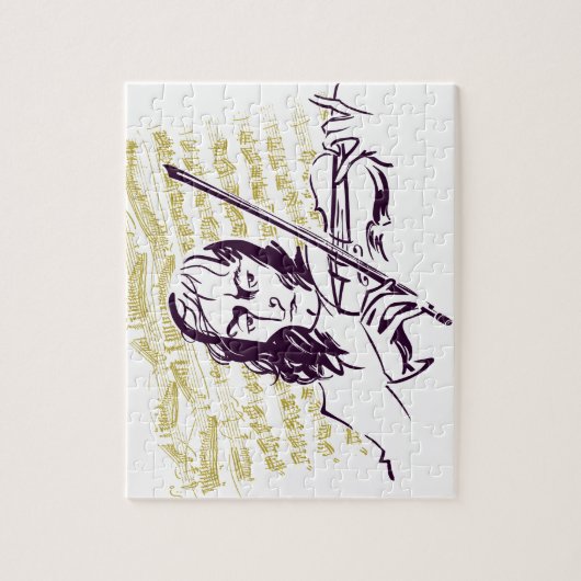 Niccolo_Paganini Legpuzzel (Verticaal)