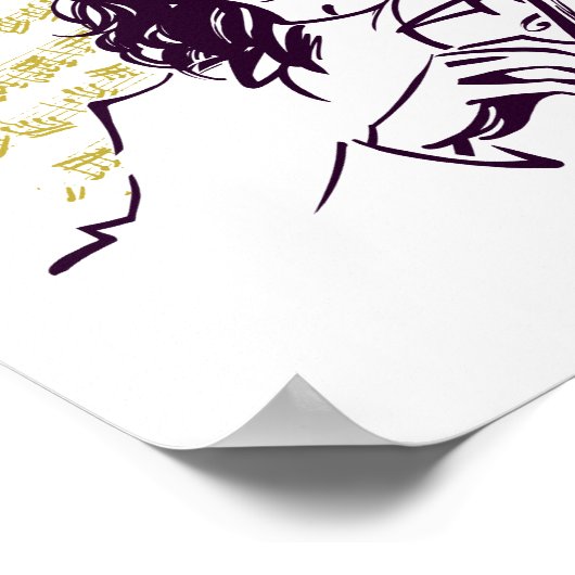 Niccolo Paganini Poster (Hoek)