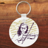 Niccolo_Paganini Sleutelhanger (Voorkant)