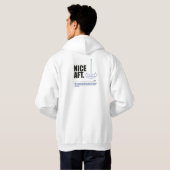NICE AFT Hoodie door iSpeakSailing (Achterkant volledig)