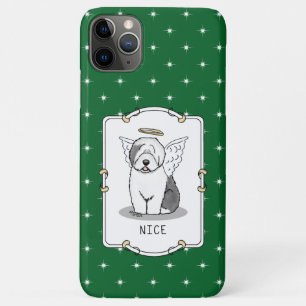 Nice Angel Old English Sheepdog (grijs 1) - Cute Case-Mate iPhone Case