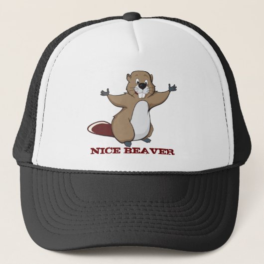 NICE BEAVER TRUCKER PET (Voorkant)