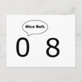 Nice Belt Briefkaart (Voorkant)