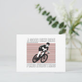 Nice Bike Rider Design - Een goede Bike Ride Fixen Briefkaart (Staand voorkant)