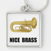 Nice Brass Tuba Sleutelhanger (Voorkant)