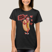 Nice Buns Nice Weiner Funny Valentines Day Couple  T-shirt (Voorkant)