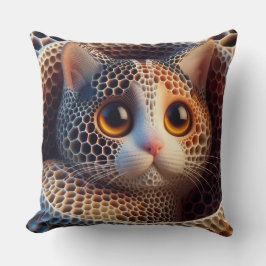 Nice CatThrow Pillow Kussen