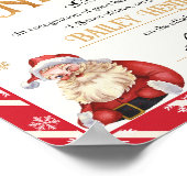 Nice Certificaat Goedgekeurd Sinterklaas Poster (Hoek)