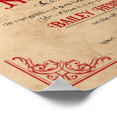 Nice Certificaat Goedgekeurd Sinterklaas Poster (Hoek)