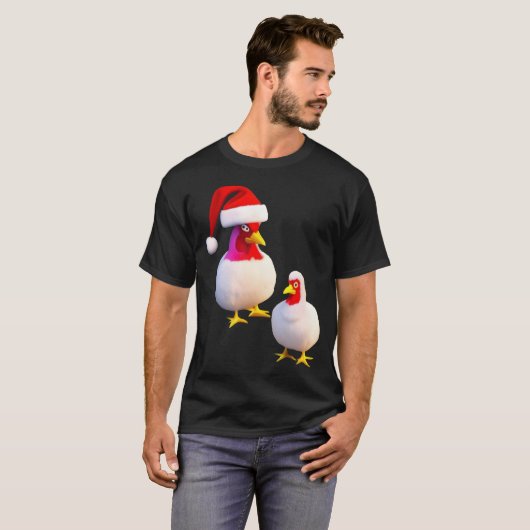 Nice christmas retro boy t-shirt (Voorkant volledig)