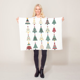 Nice Christmas tree Fleece Deken