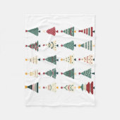 Nice Christmas tree Fleece Deken (Voorkant)