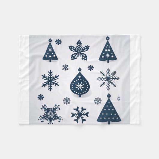 Nice Christmas tree Fleece Deken (Voorkant (Horizontaal))