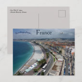 Nice Côte D ' Azur French Riviera France Briefkaart (Voorkant / Achterkant)