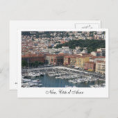 Nice, Côte d'Azur Briefkaart (Voorkant / Achterkant)