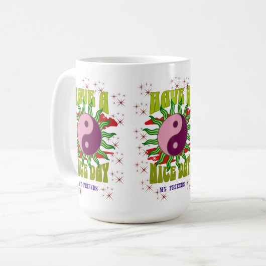 NICE DAY MOK VOOR CADEAU IEDEREEN (Voorkant links)