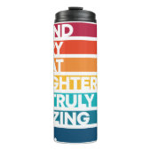 Nice Design Expression Text voor Moederdag Thermosbeker (Voorkant)