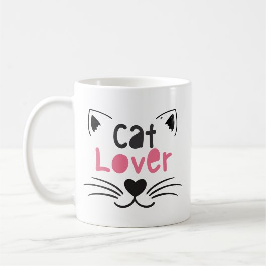 Nice design for cat lovers koffiemok (Links)