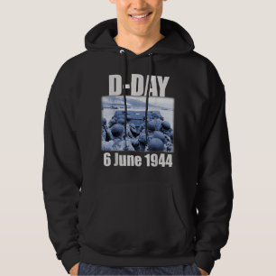 Nice Design Normandy Landings Invasion D-Day Hoodie