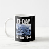 Nice Design Normandy Landings Invasion D-Day Koffiemok (Links)
