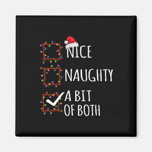 Nice, een beetje kerstman, kerstman. magneet (Voorkant)