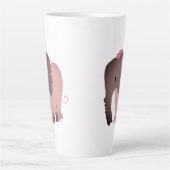 Nice Elephant Latte Mok (Voorkant)