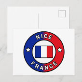 Nice France Briefkaart (Voorkant / Achterkant)