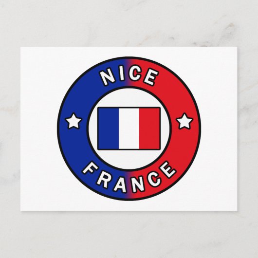 Nice France Briefkaart (Voorkant)