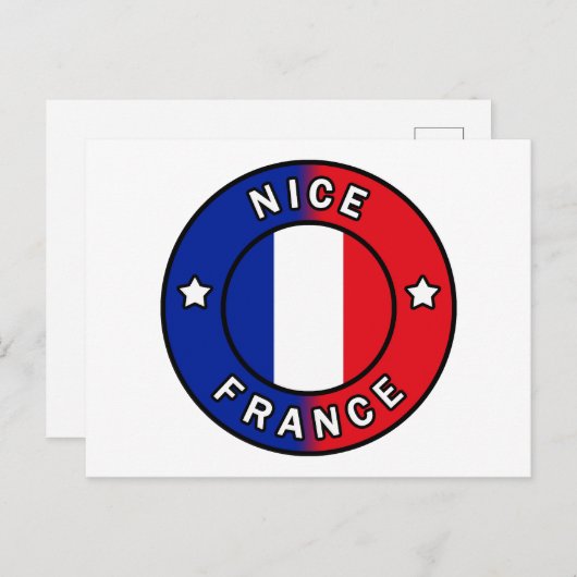 Nice France Briefkaart (Voorkant / Achterkant)