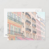 Nice France City Streets Briefkaart (Voorkant / Achterkant)