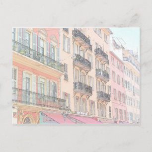 Nice France City Streets Briefkaart