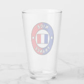 Nice France Glas (Achterkant)