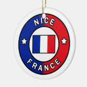 Nice France Keramisch Ornament (Links)