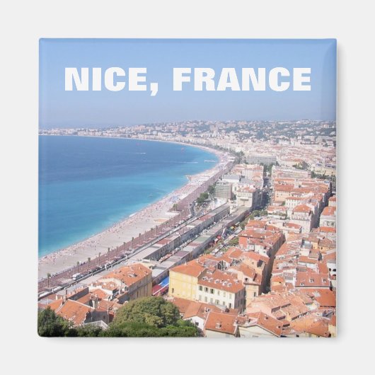 Nice France Magnet (Voorkant)